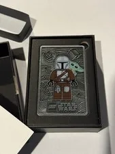 NEW LEGO Star Wars (5010325) The Mandalorian and Grogu Metal Card - Exclusive!