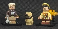 LEGO Disney Pixar 'Up'  Carl, Russell, and Dug Minifigures Lot 43217.