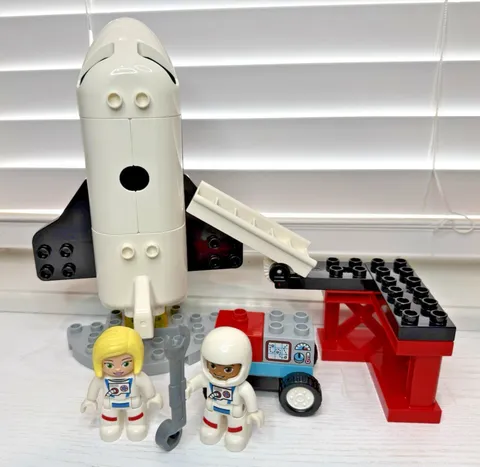 LEGO DUPLO SPACE SHUTTLE MISSION 10944 INCOMPLETE REPLACEMENT LOT (G)