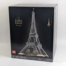 LEGO Icons Eiffel Tower 10307 (Box and instructions ONLY)