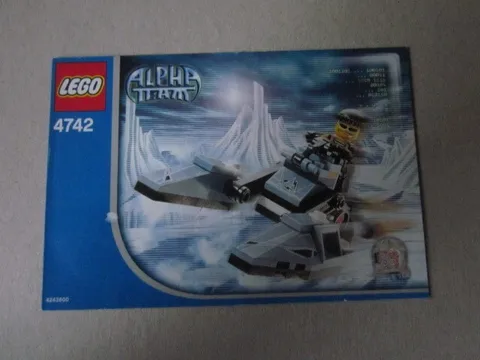 Lego Alpha Team Building Instructions Instruction 4742