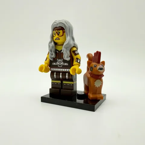 LEGO Movie 2 CMF Series - Sherry Scratchen-Post (coltlm2-6) Retired Complete