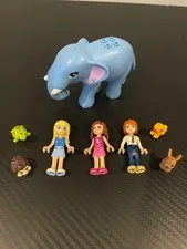 LEGO Friends Animals & People Minifigure Lot Genuine Figures 8 Pcs