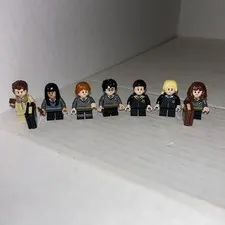 Lego Harry Potter Kids Minifigure Lot Ron Hermione Cho Neville Luna CMF