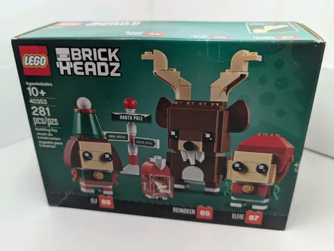 LEGO Brickheadz: Reindeer Elf and Elfie (40353) Christmas 