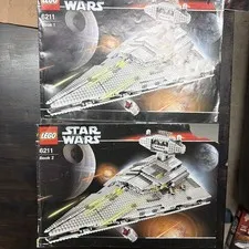 LEGO STAR WARS 6211 Both instruction booklets Authentic Rare and Vintage