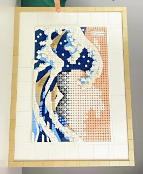 LEGO Art Hokusai The Great Wave 31208 Mosaic Wall Art Set 18+  100% complete