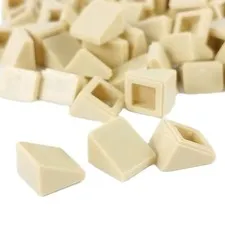 100 Pieces LEGO® Tan Slope 30 degree 1x1x2/3  Cheese Slope 54200