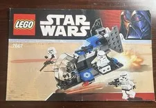 Vintage LEGO Instruction Manual Star Wars 7667