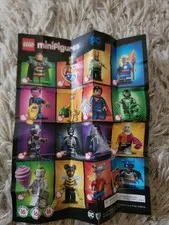 New LEGO DC Minifigures Series 71026 Blind Bag Sealed Checklist No Figure Bricks