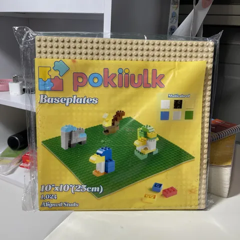 Pokiiulk 9 Pack Baseplates 10"x10" Compatible FITS  Lego Brick