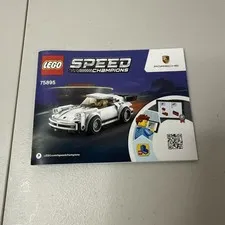 LEGO Speed Champions 1974 Porsche 911 3.0 (75895) Manual Only