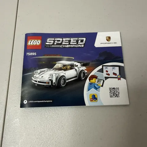 LEGO Speed Champions 1974 Porsche 911 3.0 (75895) Manual Only