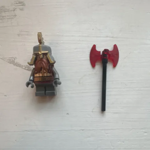 LEGO The Hobbit: Dain Ironfoot - Perfect Condition