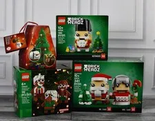 Lego Christmas Lot (40626) (40425) (40274) (854050) Gingerbread, Santa Snowman