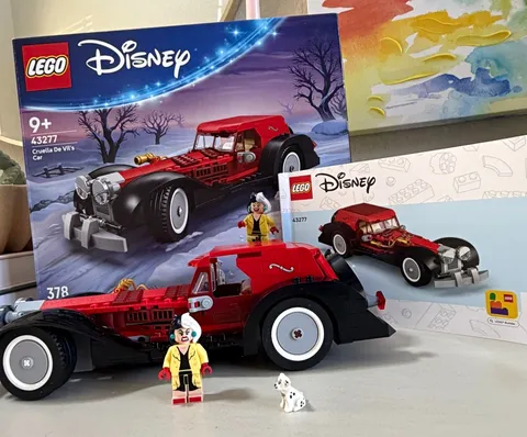 LEGO Disney Cruella De Vil's Car 43277 Villains Set 378 pcs Boxed