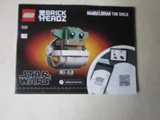Lego Building Instructions Instruction 75317 - 1 Brick Headz Mandalorian the child