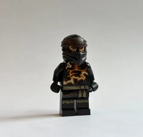 Lego Spinjitzu Burst Cole Minifigure Ninjago Master Mountain 70685 njo0612 lot