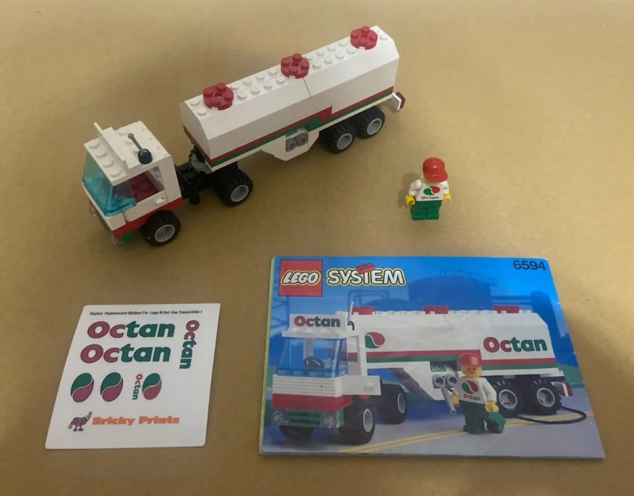 LEGO Town - Set: 6594 - Gas Transit - US Seller