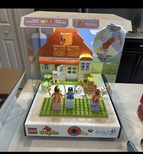 Lego Duplo Store Display 10459 Bluey Family House WORKING LIGHTS AND SOUNDS