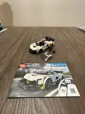 LEGO Speed Champions 76900 Koenigsegg Jesko Complete w/ Manual Retired