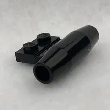 LEGO 98302 Black Engine, Smooth Small, 1 x 2 Side Plate W/ Axle Holders (x1)