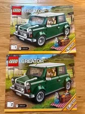 LEGO CREATOR 10242 Mini Cooper Expert Instruction Manuals #1 and #2
