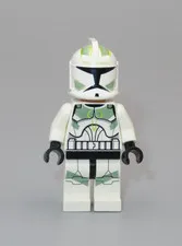 LEGO Star Wars Clone Trooper sand green Horn company Phase 1  minifigure 7913