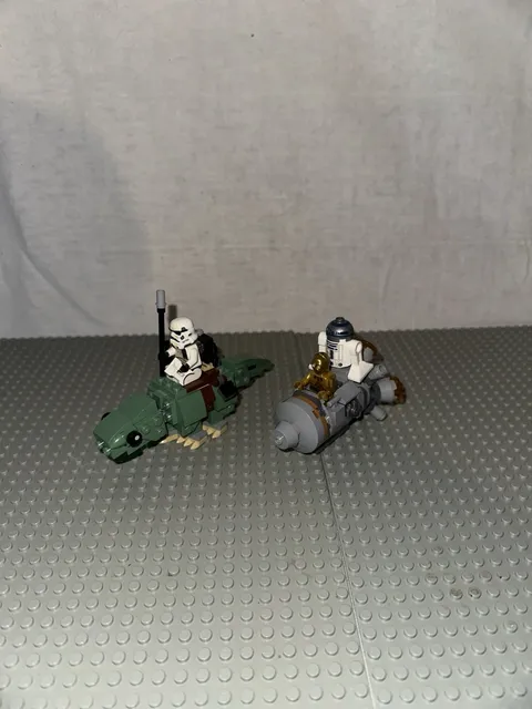 Lego Star Wars 75228, Escape Pod vs Dewback Microfighters 100% Complete