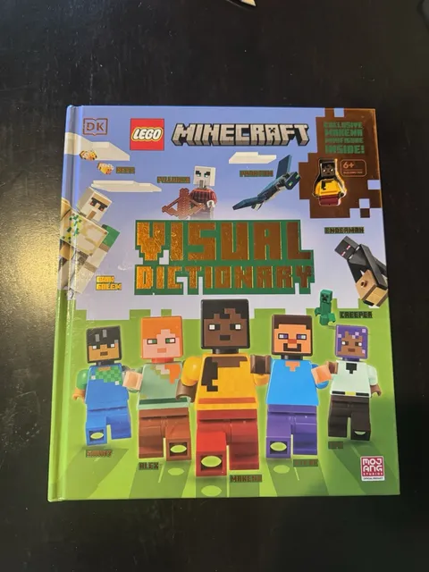 LEGO Minecraft Visual Dictionary by DK - Includes Figure