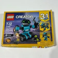 LEGO CREATOR: Robo Explorer (31062) 3 in 1 toy - New with Damaged Box Ages 7-12