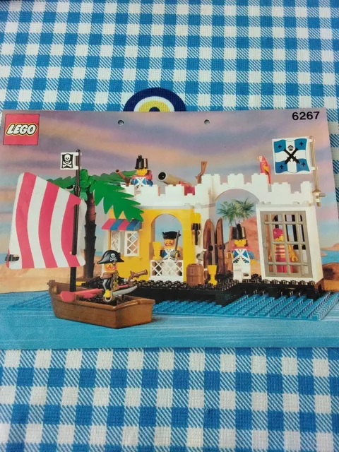 Lego Building Instructions 6267 Pirates Lagoon Look-Up Instruction Only 