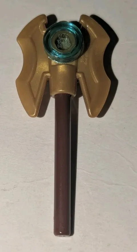LEGO Legends of Chima Weapon Axe Head Double Chiglaxxor Minifigure Accessory