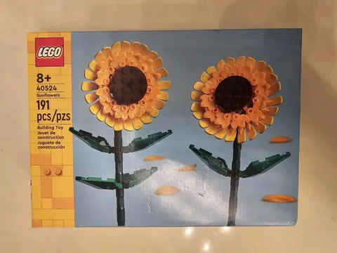 LEGO 40524 Botanicals: Sunflowers 191 Pieces New Sealed Nice Box