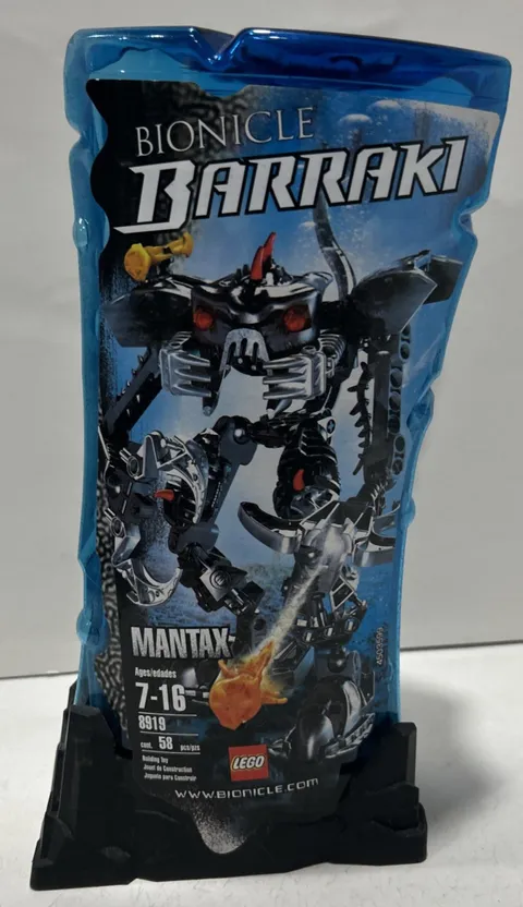 LEGO Bionicle 8919 Barraki Mantax. New and sealed condition.