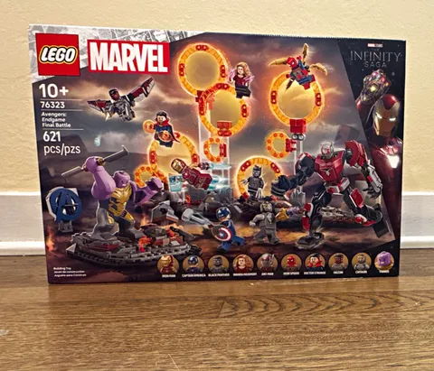 LEGO Marvel 76323 Avengers: Endgame Final Battle Set 621 Pieces (Box)