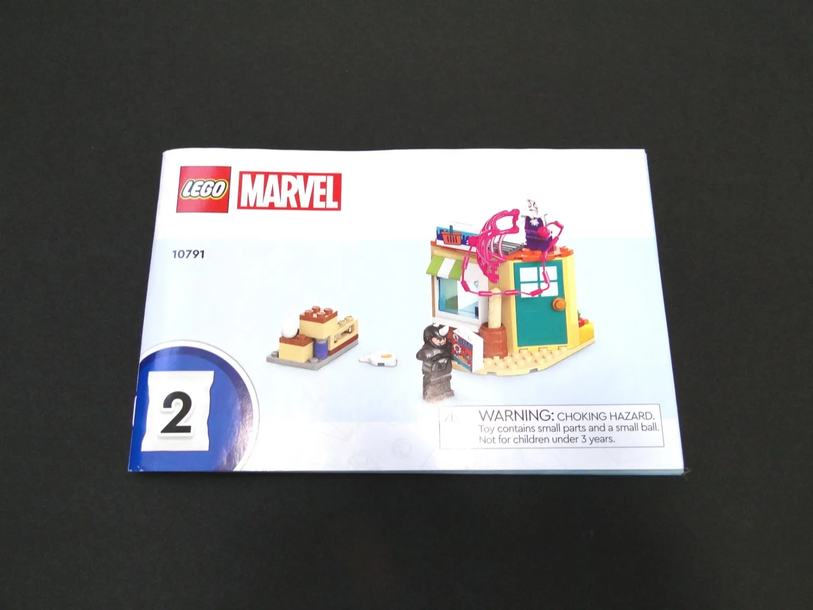 LEGO Marvel: Mobile Headquarters Manual No. 2 ONLY #10791