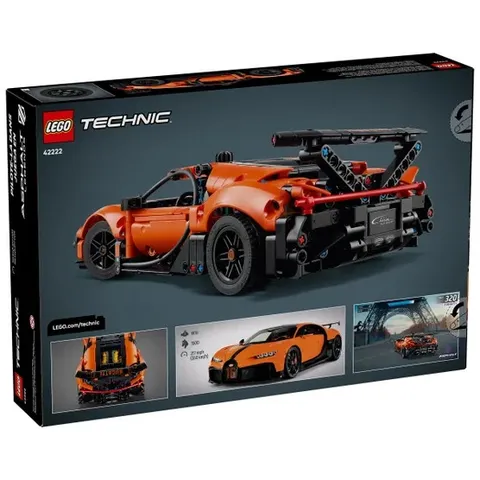 LEGO Technic Bugatti Chiron Pur Sport Hypercar 42222 Building Set New