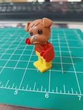 Vintage Fabuland Barty Bulldog Minifig Figure fab21 