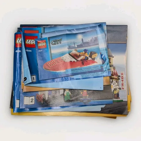Lot of 24 Lego Legos Creater City Manuals Guides Multiple Sets