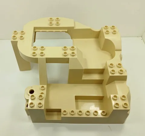 Lego Duplo Rock Mountain Zoo Dinosaur Quarry Base 10x9x5 beige