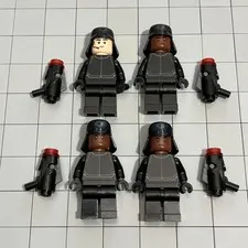LEGO Minifigure Star Wars First Order Shuttle Pilot Lot Of 4 F8 64