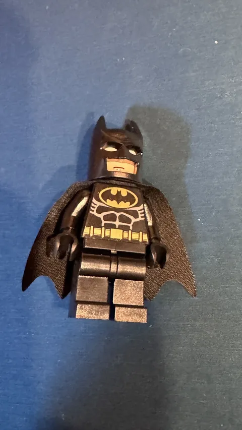 LEGO Batman Black Suit Classic Minifigure Figure Minifig 7781 7783 7785