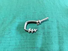 LEGO Overwatch - Minifiger Roadhog: Weapon Hook with 3 Spikes - Flat Silver