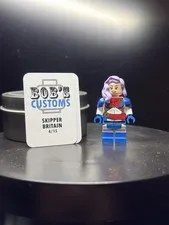 LEGO Bobs Customs Captain Britain Marvel Minifigure (UV)