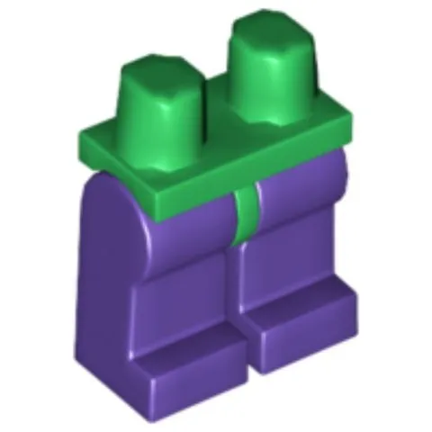 LEGO® Part 970c89 - Hips and Dark Purple Legs