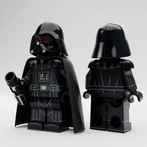 LEGO Star Wars Custom Darth Vader from AV Figures and Cobalt Customs