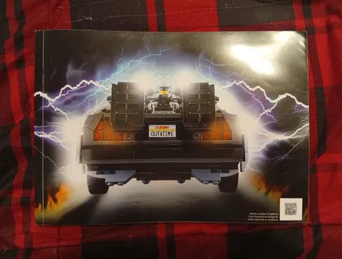 LEGO 10300 | DeLorean Back To The Future Time Machine Instruction **MANUAL ONLY*