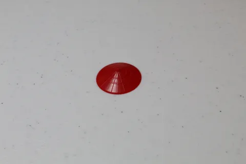 LEGO Minifigure Headgear Hat, Conical Asian Red #93059
