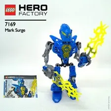 ✔️ LEGO HERO FACTORY - Mark Surge - 7169 - 100% Complete ✔️